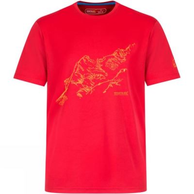 Playeras Regatta Fingal II Hombre Rojas - Chile WBO861047